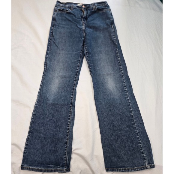 Levi's 512 Perfect Slimming Bootcut Jeans Mid Rise Women's W30 L30 Size 12M - Picture 1 of 12